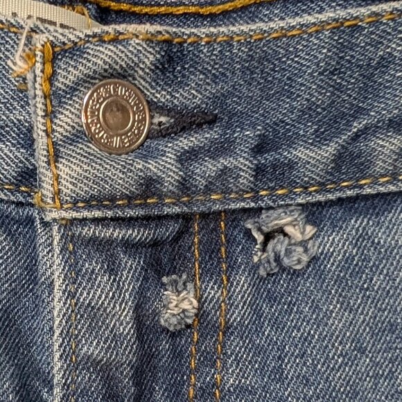 Levi's 550 Classic Blue Denim Jeans Size 42 x 32 - Picture 12 of 12